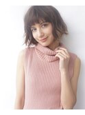 大人かわいい ベビーバング ナチュラルボブ