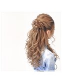 10分ヘアセット1200円