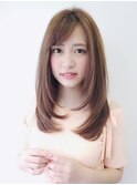 30、40、50代　ストレートヘア