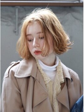 ラべリー 池袋(LOVELEY) 【 LOVELEY 】ワンカールボブ×ブランドベージュ