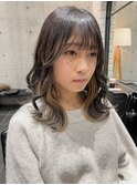 波巻き×インナーグレージュ♪【ＷAVY藤沢】