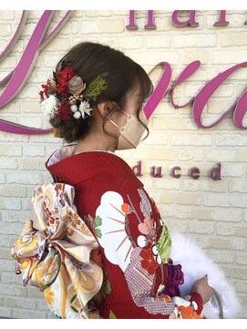 コアフィールドマサコ 北島店 成人式ヘア