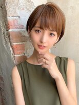 シルクレイ 吉祥寺店(Silk-lei) 大人かわいい愛されショートフェザーバング30代吉祥寺