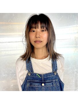 リットヘアー(litto hair) 《ラフが可愛いミディアムボブ》