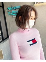 ムード カナザワ(mood kanazawa)&nbsp;透明感ピンクベージュ◎ミニボブ