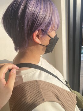シャンプーボーイ 佐世保駅前店(SHAMPOO BOY) 人気のハイトーンパープル