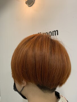 ヘアブランコブランコ 横浜(hair blanco_blanco) 似合わせカット/くびれヘア/デザインカラー/艶ボルドー[横浜駅]