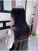 透明感グレージュ