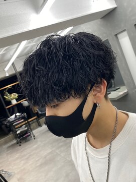 オーバルバイアピッシュ(OVARL by apish) 波巻きマッシュ/クリープシスパーマ/ウザバング/こなれヘア