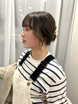 イオエ 岡本(ioe) 髪質改善/チェリーブラウン/モード/ダークアッシュ/イメチェン