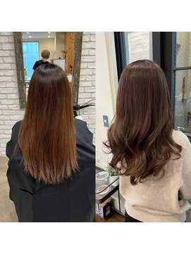ディッシュ 五反田(dish) ハイトーンキャメルベージュ/ブリーチなし☆五反田駅美容室