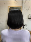 ワンレンストレート【縮毛矯正】,20代,30代40代50代◎