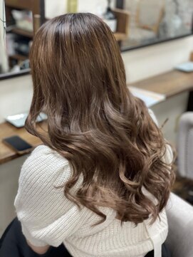 リエコー(RE'ECHO) プルエクステ/モテ髪/ツヤツヤロング/カラー