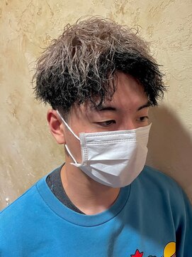 メンズココ 清澄白河店(MENS COCO) ベリーショートスパイキーショートヘアメンズパーマ刈り上げ