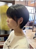 丸みショート/小顔/顔周りカット/レイヤー/白髪/髪質改善/前髪