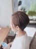 カット＋白髪染めリタッチのみ　￥10450→￥9350