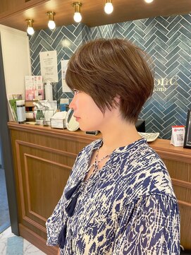 ロンドプロフィール 浦和(Lond profil) 浦和ショートヘアショートカット白髪ぼかし白髪染めボブ40代50代
