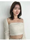 小顔&目力アップ効果抜群/大人女性にオススメ！くびれミディアム