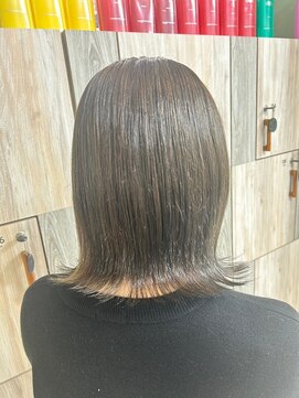 アース オーセンティック 岡山表町店(EARTH Authentic) くびレイヤーイメチェンフルバング