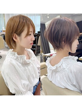 アンド ストーリーズ(&STORIES) ショートボブ髪型20代30代40代50代前髪あり前髪なし面長丸顔小林