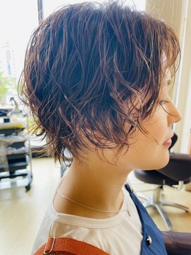 シャンプーボーイ 佐世保駅前店(SHAMPOO BOY) ショートパーマスタイル 佐世保美容室 佐世保駅前美容室