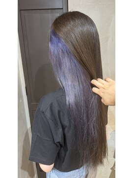 アクト 三鷹店(ACT) ロングパープルインナーカラー