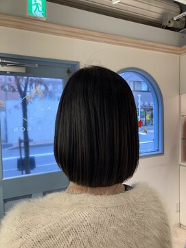 シェノン 赤羽店(CHAINON) 赤羽大人可愛いストレートボブスタイル