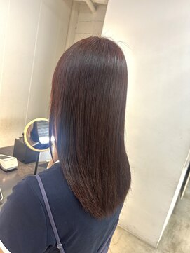 ナンバースリー 溝の口店(Number Three) さらつやピンクバイオレットカラー【N°3溝の口】