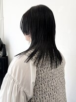 ココ 原宿(KOKO)&nbsp;黒髪小顔クラゲヘアーオリーブグレーココアベージュ