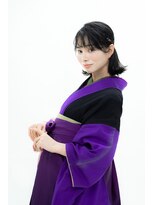 サリーワンフォーワン(Sally 141)&nbsp;卒業式ストレートボブ外ハネスタイル