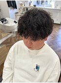 韓国マッシュスペインカールスパイキーショート〈理容室〉西川口