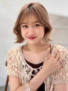 コードライン 花園店(CODE.LINE) 《CODE.LINE》ハイトーンくびれボブ