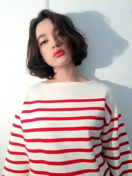 エムスラッシュ たまプラーザ(M.SLASH) 大人っぽいカジュアルなボブ