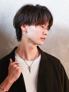 ケーオーエスビューティー(K O S beauty) 【センターパート×セミウルフのニュアンスマッシュ】