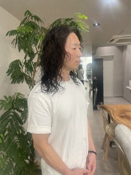 クム 横浜(qumu) 【qumu】メンズパーマ×メンズロング