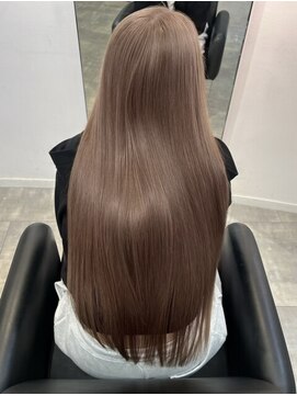 ペレ アネックス 大阪梅田茶屋町店(PELE ANNEX) ミディアムヘア/デザインカラー/フェイスフレーミング/梅田