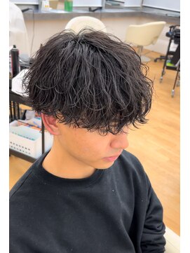 ビカム 名駅(become) 緩め波巻きパーマ