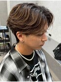 MEN'S HAIR/波巻ツイストスパイラル／フェザーパーマ/伊勢崎