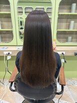 イオエ 西梅田(ioe)&nbsp;ブリーチなしカラー／髪質改善/ミルクティーベージュ/顔へア