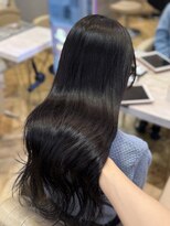 ロンド フィーユ(Lond fille)&nbsp; ブリーチなし/髪質改善/大人ガーリー/ダークアッシュ/前髪/銀座