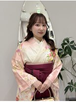 ジーナ 福岡天神(Zina)&nbsp;ハーフアップアレンジ【Zina福岡天神】