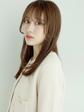 フレイムス ヘアアンドリラックス 赤羽店(Frames hair&relax) 大人ロングレイヤー20代30代40代◎前髪ありレイヤーカット赤羽