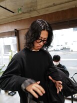 ダカー(dakah)&nbsp;メンズロングスパイラルパーマ