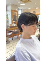 シエル ドゥ サワ(ciel de SAWA) 黒髪ショート × 小顔マッシュショート