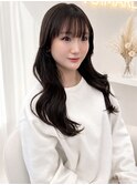 倉敷韓国レイヤー20代30代40代くびれ巻きグレージュカラー