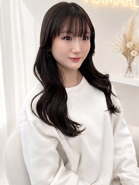 ユイマァル 倉敷(YUIMARL) 倉敷韓国レイヤー20代30代40代くびれ巻きグレージュカラー