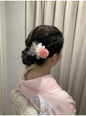 ゆるふわアップ♪着物ヘア./浴衣ヘア/花火大会ヘア/推し活ヘア
