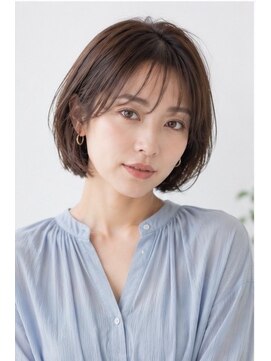 アースオーセンティック 小平店(EARTH Authentic) ひし形ショートボブ