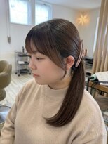 フゥカ 売市店(fuka)&nbsp;お顔周りカット×前髪カット×八戸前髪カット