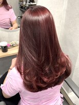 リノア 西梅田 福島(Linoa)&nbsp;Clear Red×Layer cut
